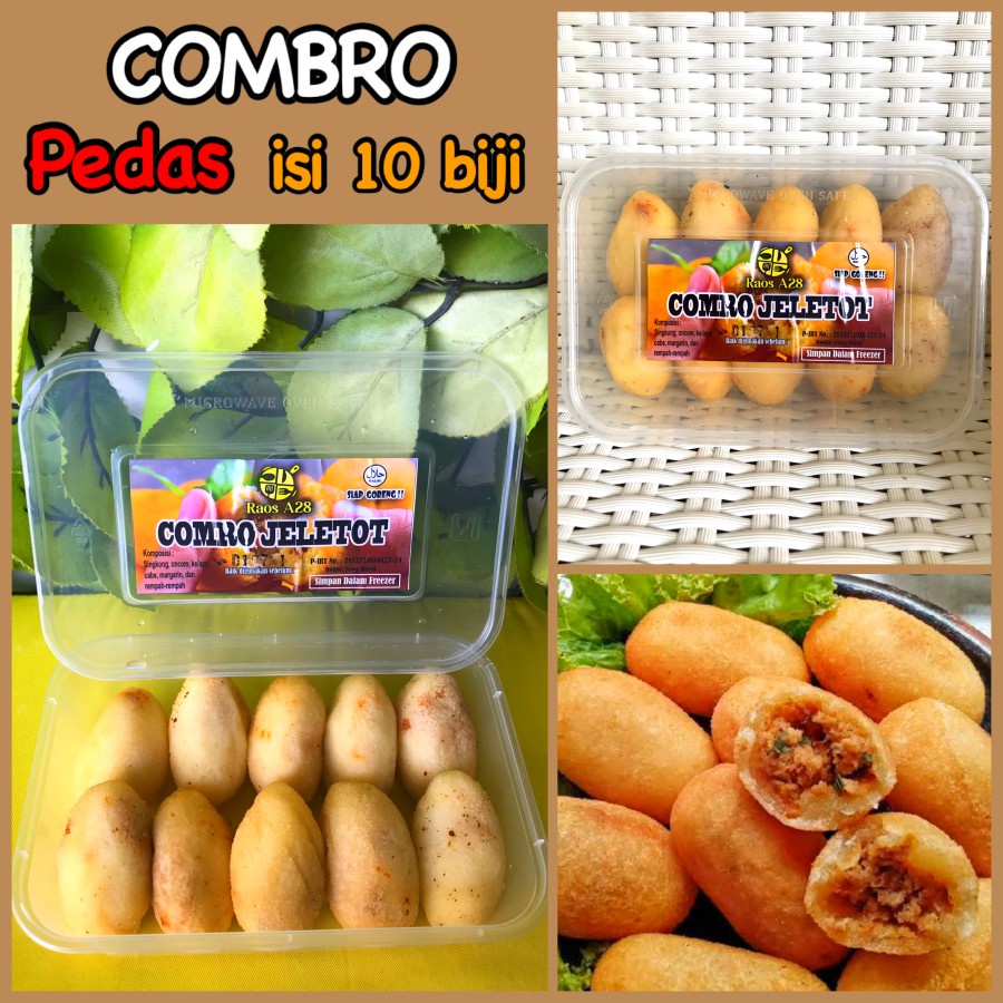 

Combro Jumbo Pedas / Jeletot isi 10