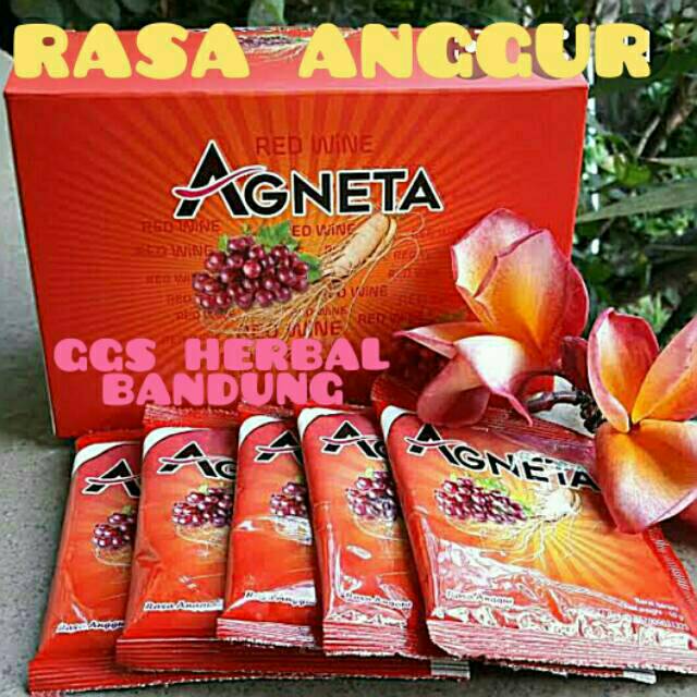 AGNETA RED WINE 5 SACHET / /NEW TRCAJUS HERBAL STAMINA