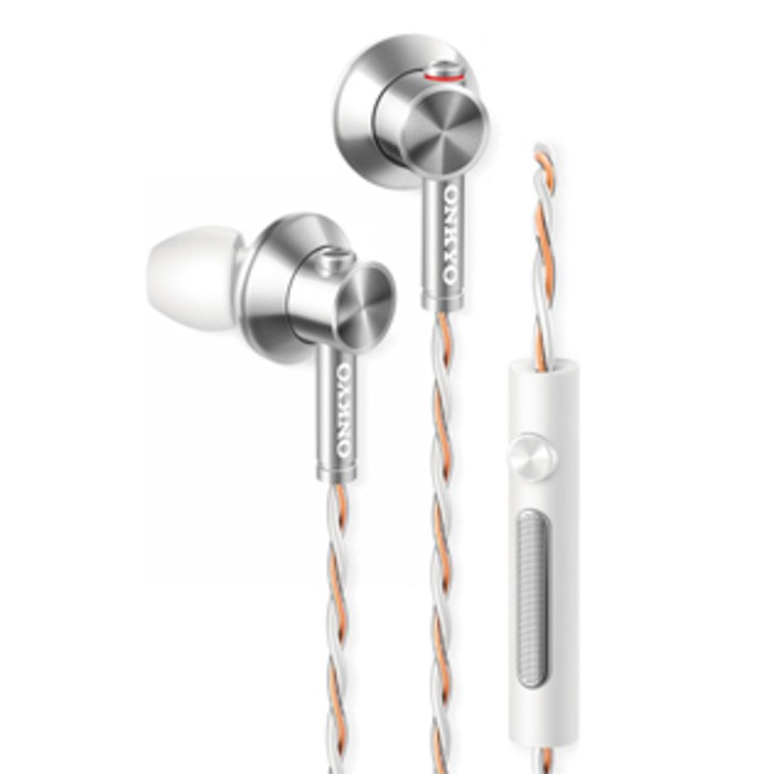 Onkyo Hi-Resolution In-Ear Earphone with Mic - E700M