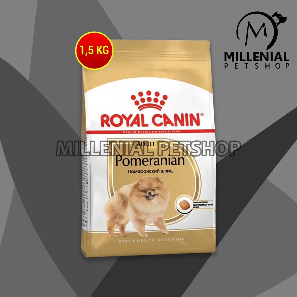 Royal Canin Pomeranian adult Makanan Anjing Pom Dewasa Dry Food 1.5 KG