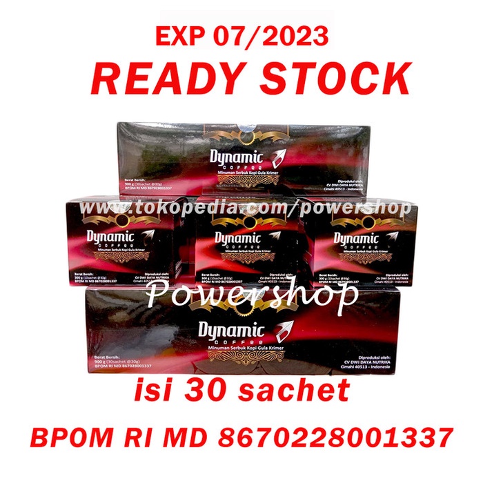 

Kopi Dynamic isi 30 sachet Kemasan Baru