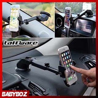 BABYBOZ - T003 Taffware Car Holder for Smartphone with Suction Cup CLAMP HP dudukan mobil handphone 360