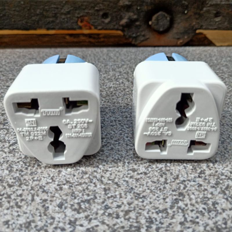 Colokan kaki 3 Original Over Steker Listrik