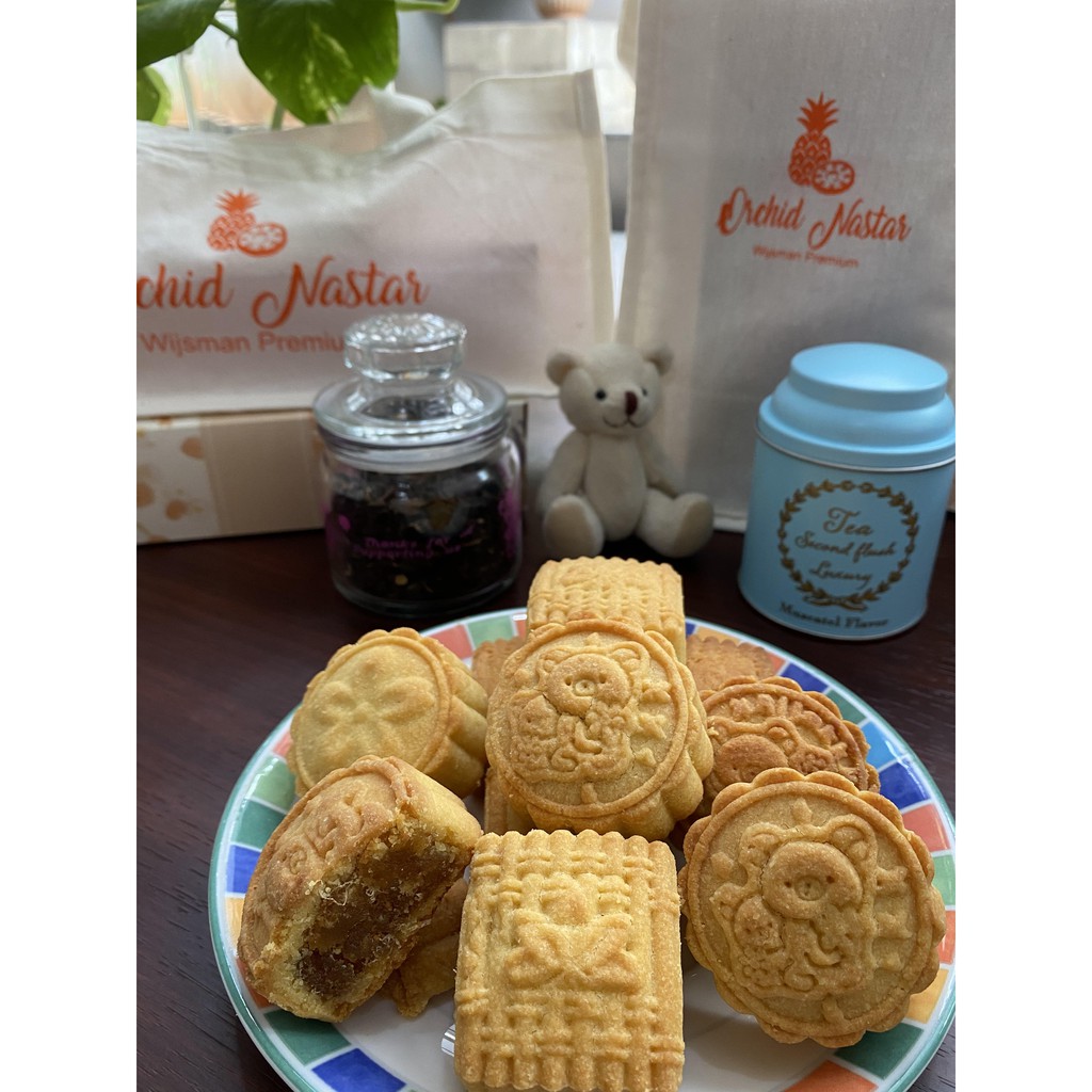 

Orchid Nastar Taiwan / Pineapple Cake Wijsman Premium