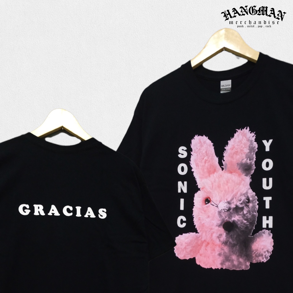 Tshirt/Kaos Band Sonic Youth - Gracias Official