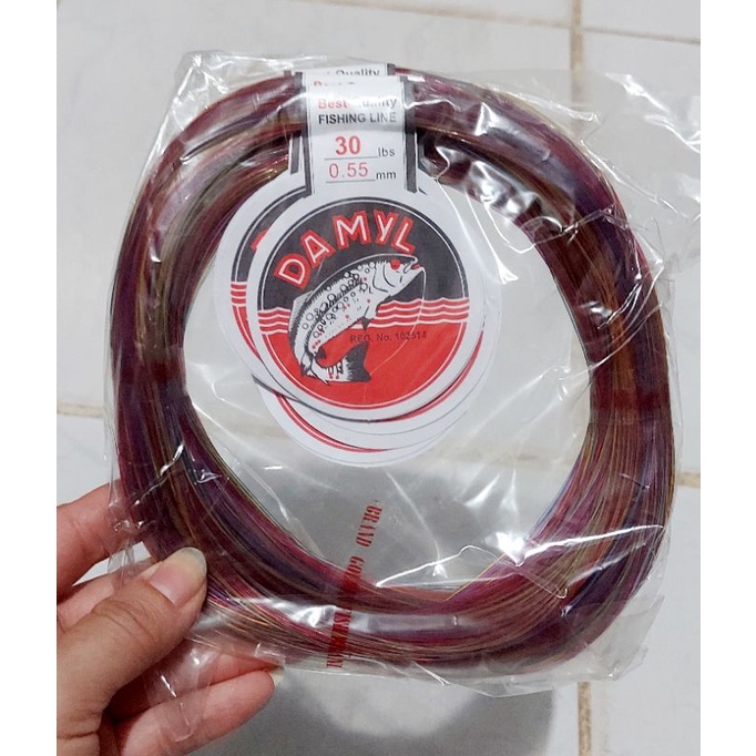 senar damyl pelangi / tali damyl mambo ( 2 lbs s/d 45 lbs )