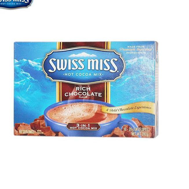 

[KODE BARANG 5] Swiss Miss Rich Chocolate 28gr x 10 TERMURAH!!!