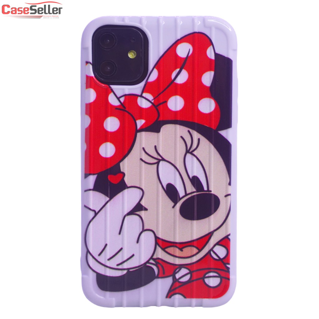 CaseSeller - TPU Motif Koper Softcase Cartoon Vivo V15 Y19 Y91 Y91C