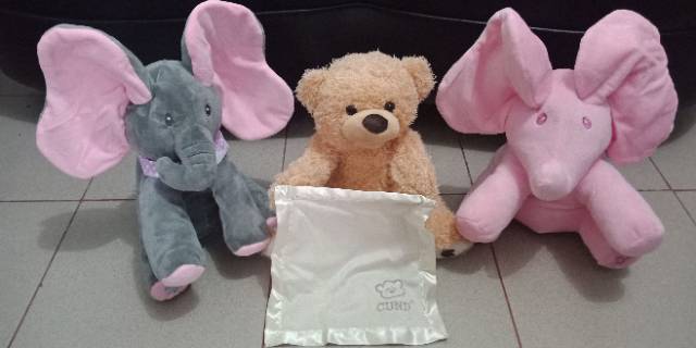 Boneka Music Beruang Peek a boo Termurah!!!