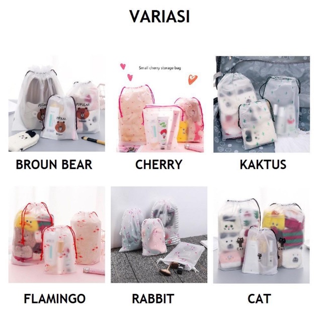 TAS SERUT IMUT 3in1 // TAS SERUT KARAKTER