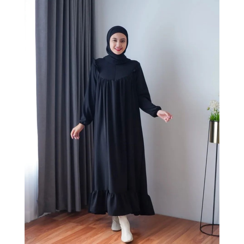 Gamis Perempuan Modern Dress Perempuan Terbaru Gamis Busui Gamis Midi Dress Terbaru  FH27