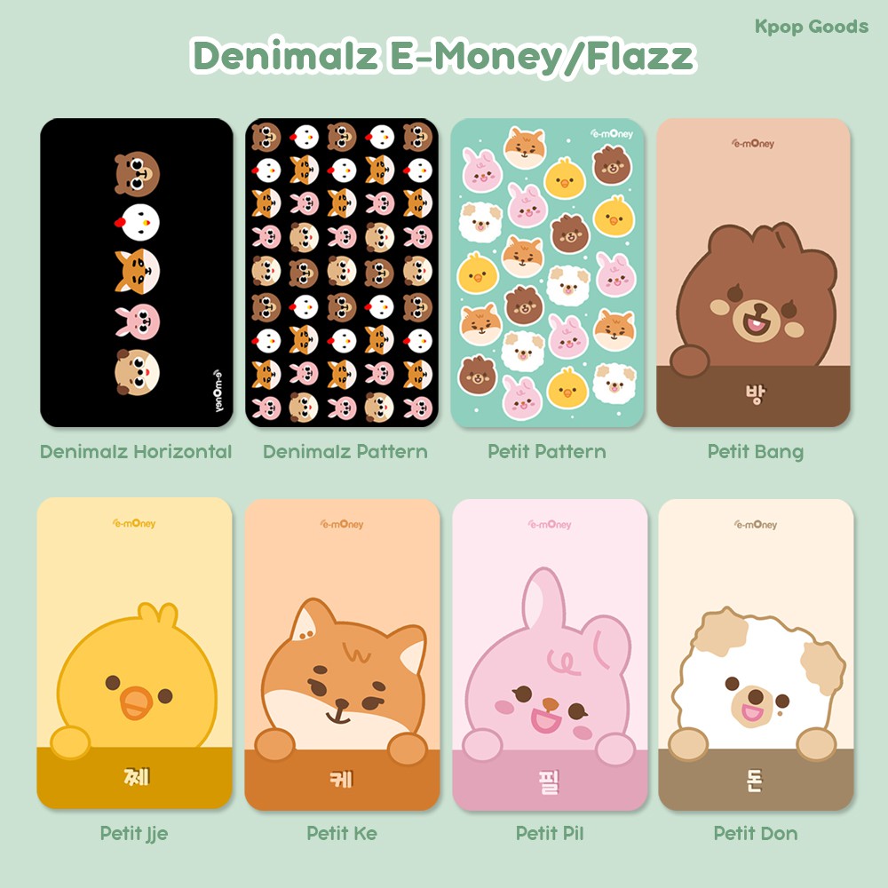 PRE ORDER - Flazz Card/EMoney DAY6 DENIMALZ