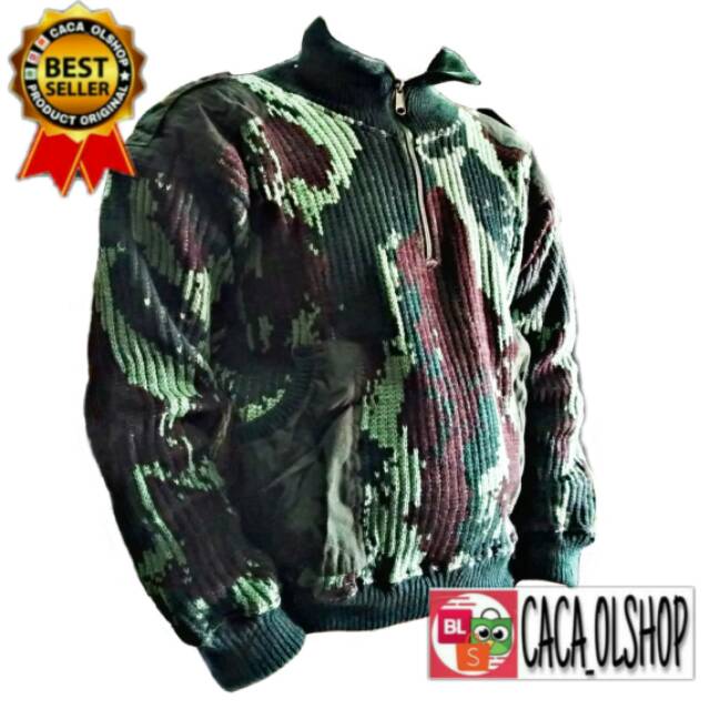 BP Jaket/Switer Loreng Marinir Rajutan Product