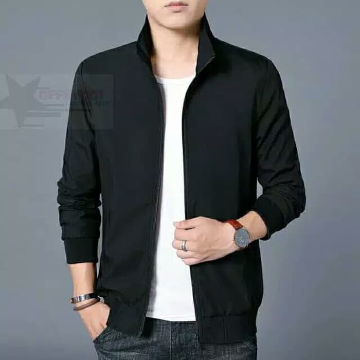 JAKET HARRINGTON LAKI  LAKI  TERBARU JAKET PRIA ANTI AIR 