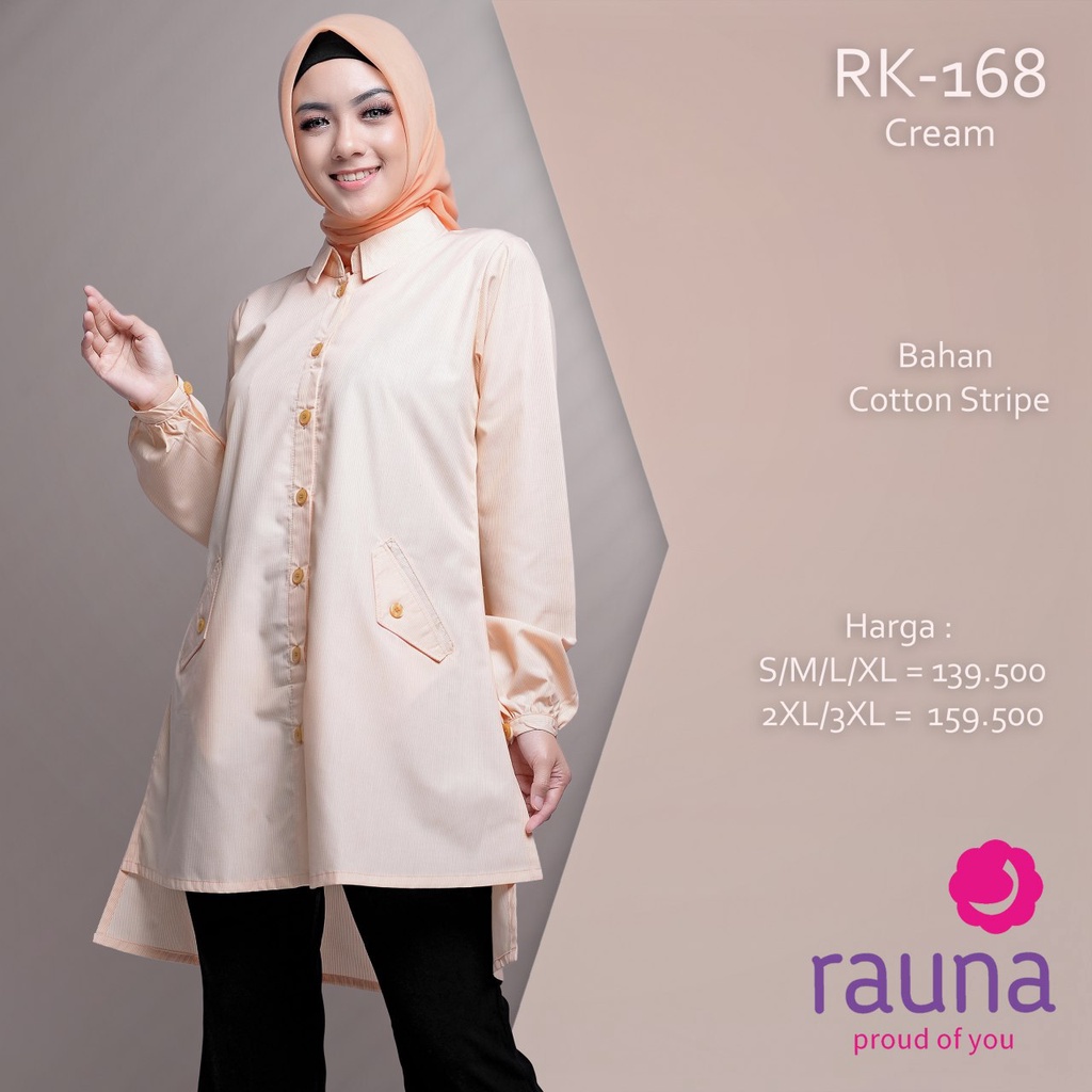 Atasan Wanita Rauna / RK - 167 , 168 , 169 / Fashion Muslim