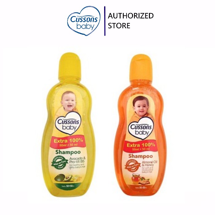 Cussons Baby Shampoo 50ml + 50ml/ Cusson Shampoo/ Isi Hemat