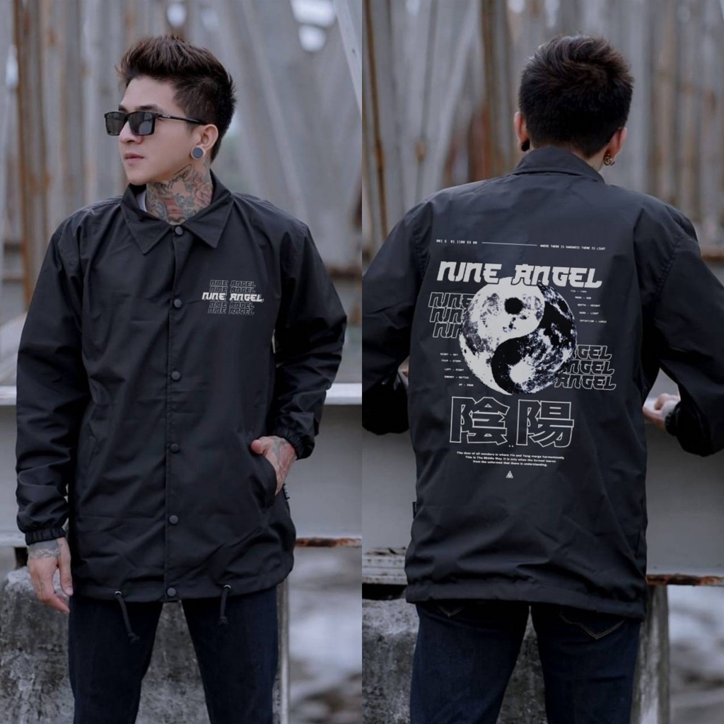 Jaket Coach Original Yin Yang Nine Angel