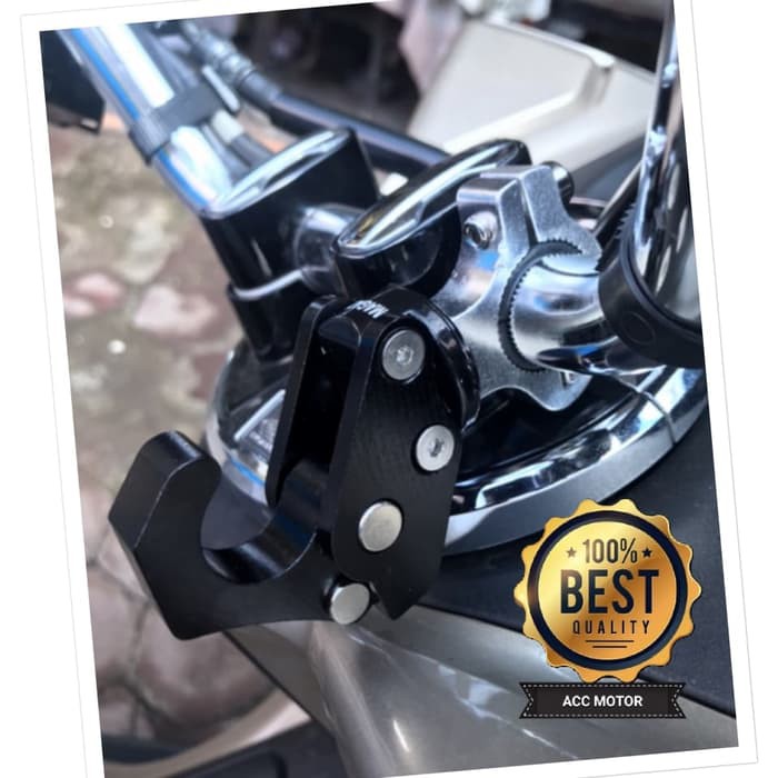 SALE   Gantungan barang honda PCX / cantelan belanjaan honda PCX - Merah