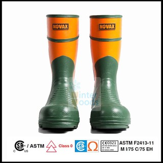 Jual Sepatu Safety Boot Tahan Listrik 20KV / Pelindung Besi Di Ujung ...