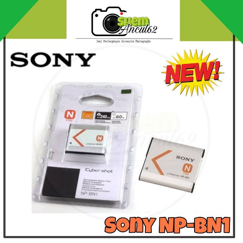 Baterai Battery Sony NP-BN1 np bn1 for Sony Cybershot DSC-W310 W320 W330 T99 TX5