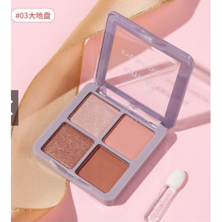 Lameila Eyeshadow 4 Warna Kombinasi Glitter Tahan Lama CJR 5086