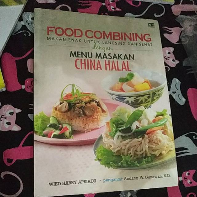 Buku panduan Diet Food Combining (harga asli 88.000)