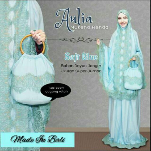 New Motif mukena Bali Renda Aulia