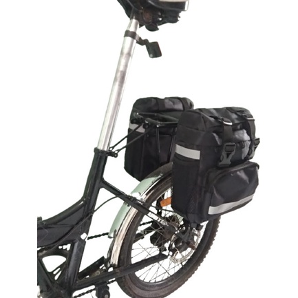 Aksesoris Sepeda - Tas Sepeda Tas Pannier Double Touring Tas Rak Pannier Tas Sepeda