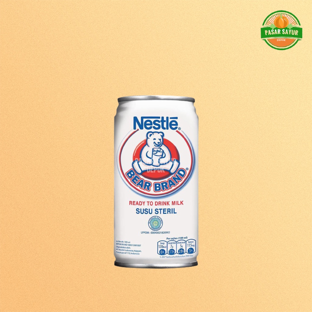 

Susu bear brand 189 ml