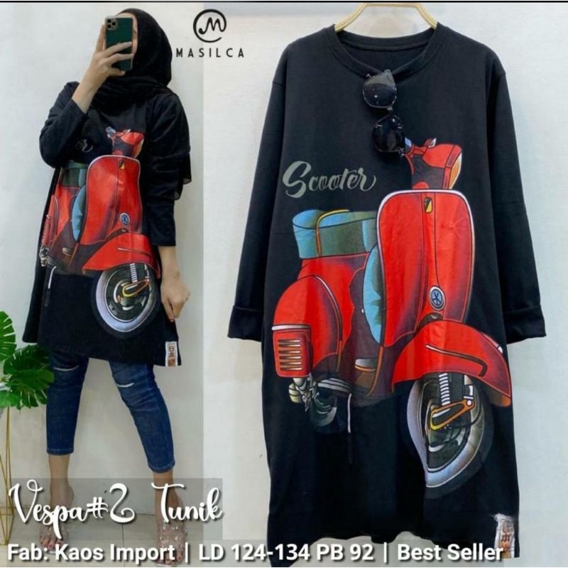 vespa#2 Tunik by Masilca