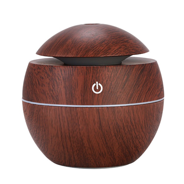 Aolida Air Humidifier diffuser Aromatherapy USB Oil Aromaterapi Pengharum Ruangan Cocok Untuk Mobil Dan Kamar Desain Kayu-6