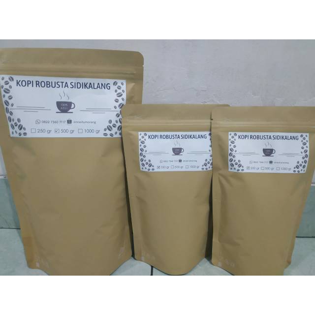 Kopi Robusta Sidikalang 500gr