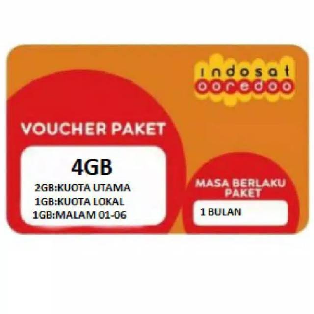 Voucher im3 freedom 4gb