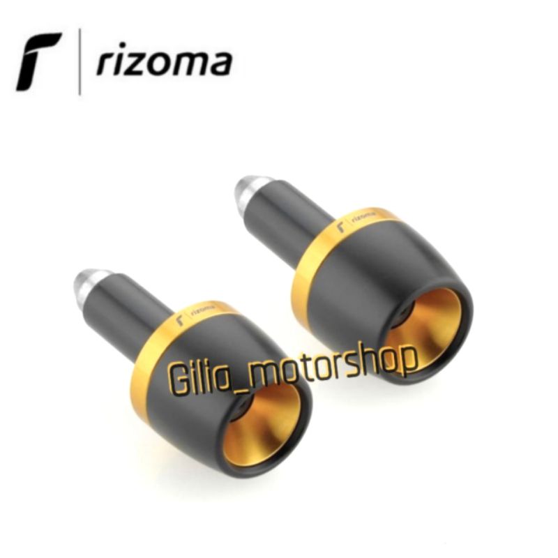 Jalu Stang Rizoma MA532 Handgrip Caps Bar End Stabilizer Jalu Stang Bandul Full Cnc Universal