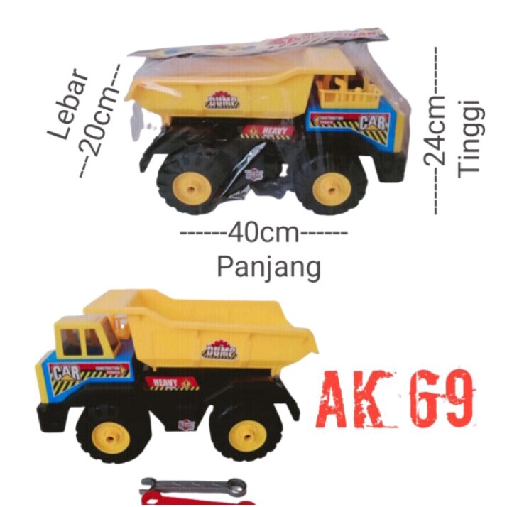 MAINAN ANAK MOBIL TRUK KODE AK 69