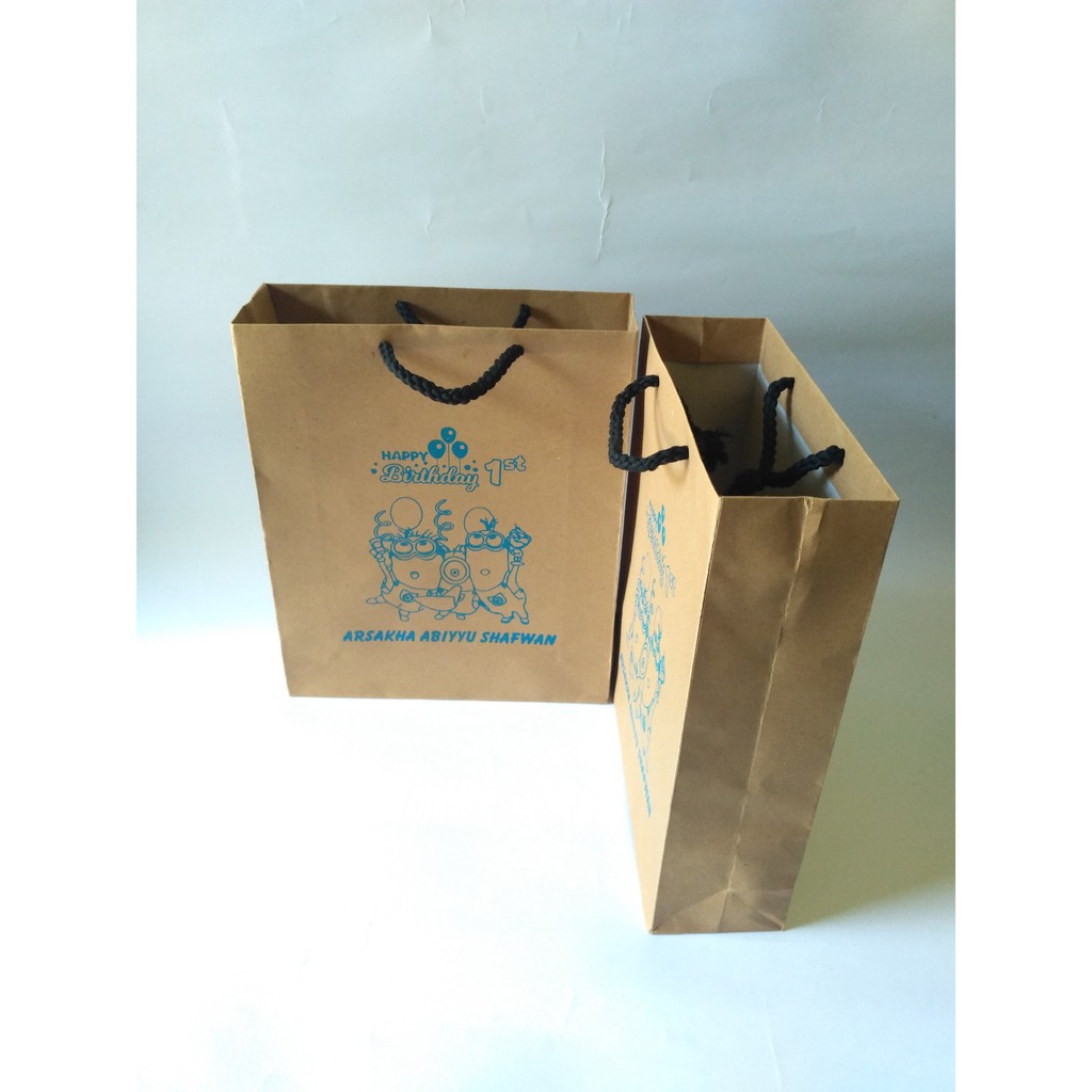 

PAPERBAG TAS ULATAH ANAK UK P22 T 27 L 7 PAPER BAG TAS KERTAS ULTAH