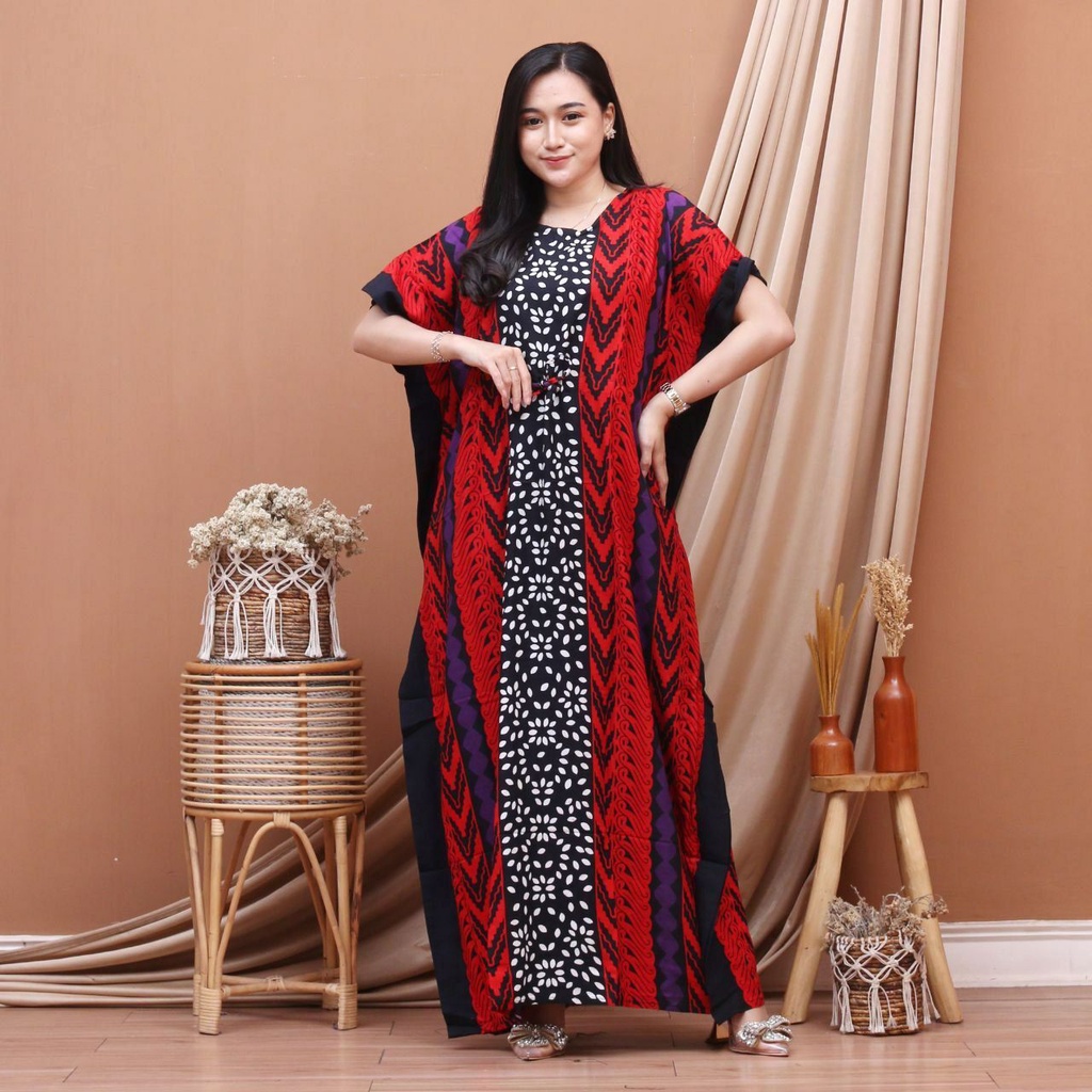 Daster Jumbo Daster Lowo Jumbo Longdress Jumbo Ld 150 Cm Kain Santung Tebal Tali Serut Dada Original