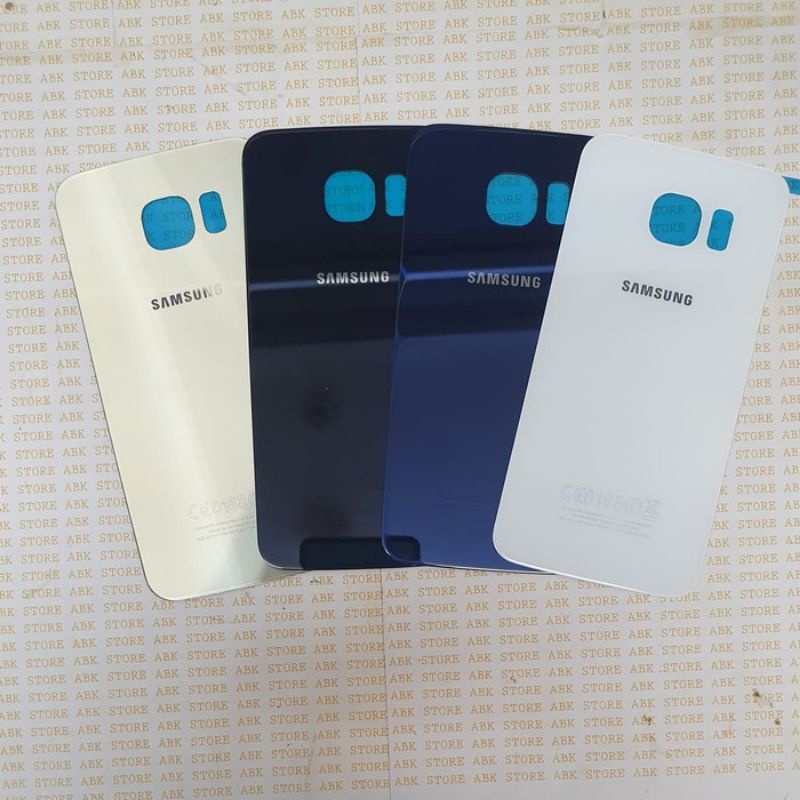 BACKDOOR BACK COVER CASING KESING HOUSING TUTUP BELAKANG SAMSUNG GALAXY S6 FLAT G920 ORIGINAL