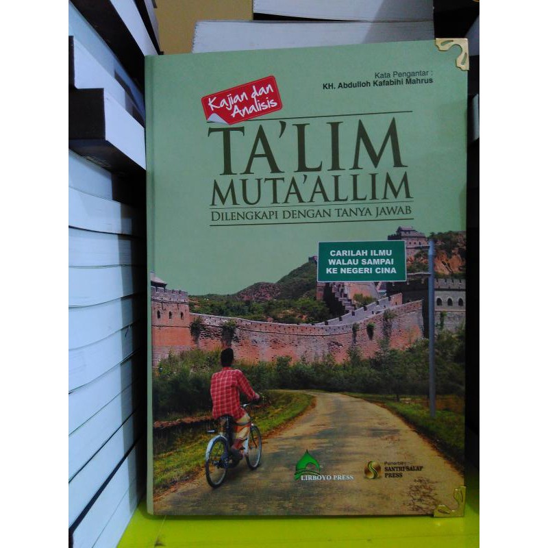 Terjemah Kitab Talim Mutaalim Hard Cover Lirboyo Press Santri Salaf Press Kitab Kediri