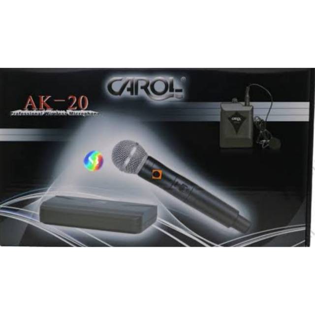 Mic microphone wireless carol ak-20
