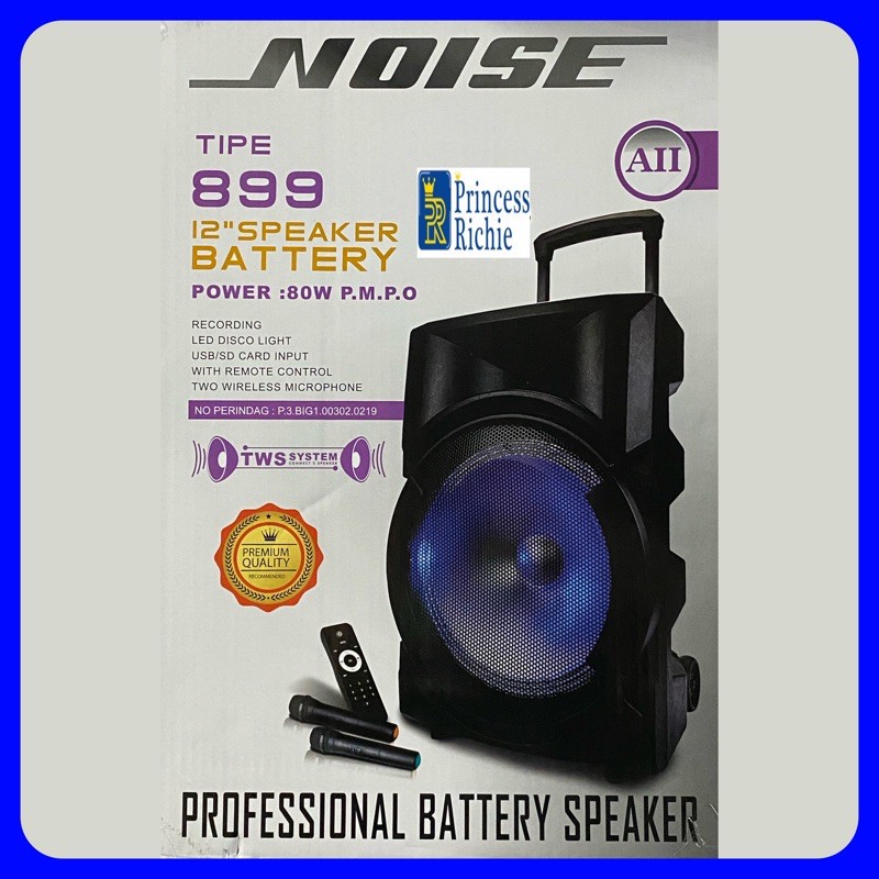 Speaker bluetooth Noise 899 AII 12 inch
