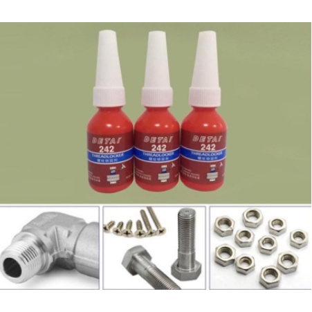 

LEM DETAI 242 LEM BAUT SUPER KUAT LEM BAUT KUALITAS TERBAIK LOCKTITE NUT LOCKER THREAD LOCKER LEM BAUT BAUD LOCK NUT DETAI 10ML