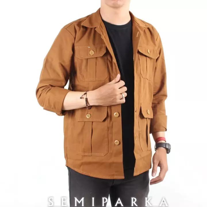 Adams Jaket_Semi Parka Pria SK2