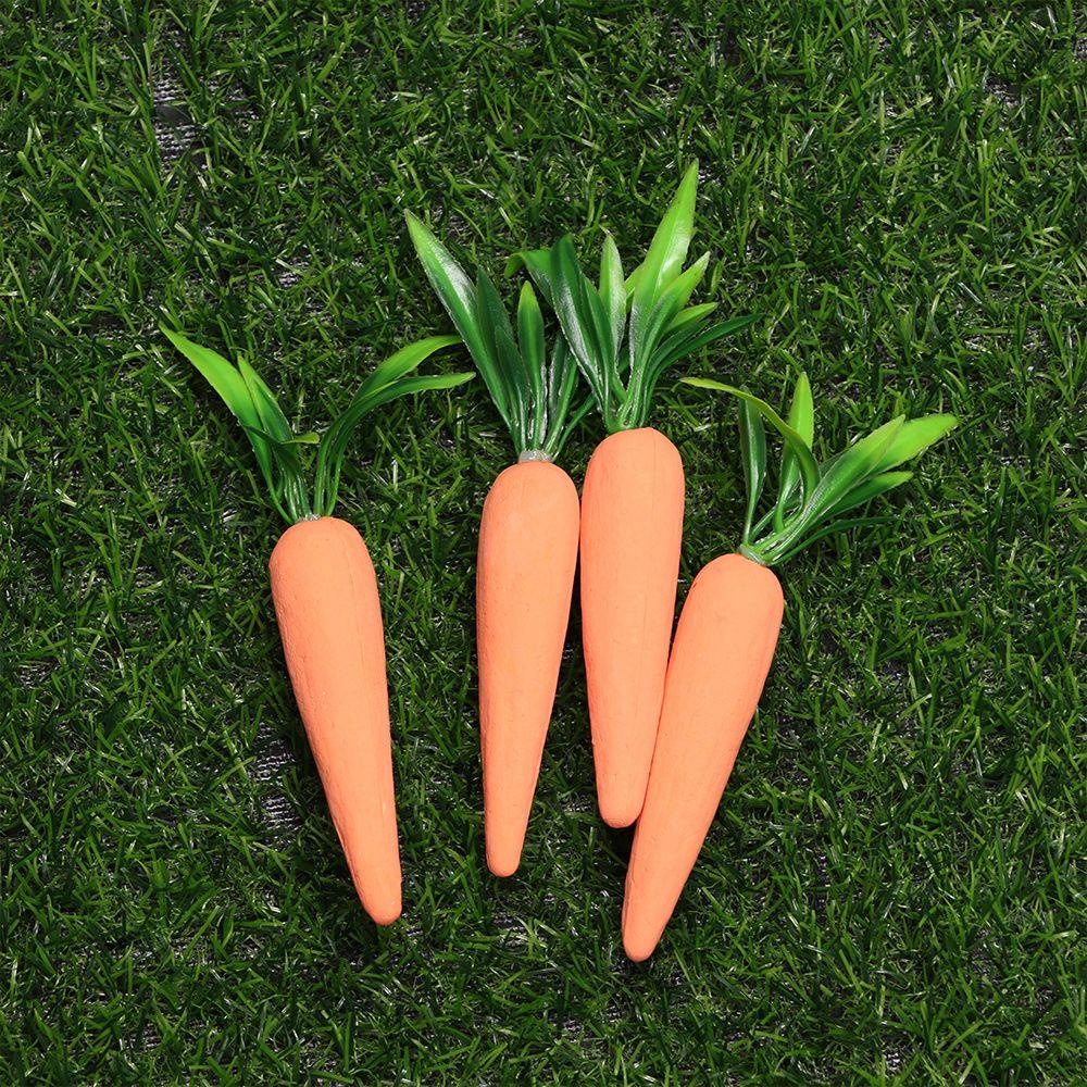 Solighter 4pcs Easter Carrot New Hanging Pendant Dekorasi Pesta Liburan