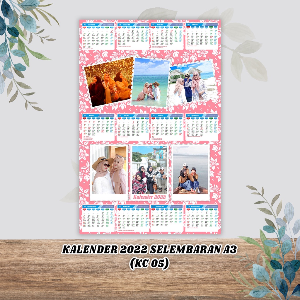 

CETAK KALENDER FOTO 2022 CUSTOM KARAKTER FREE DESAIN