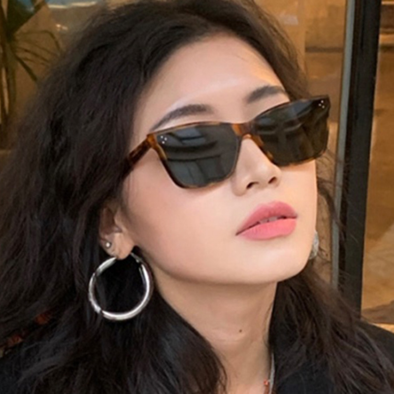 Cat Eye Small Frame Sunglasses For Women Men Summer Glasses