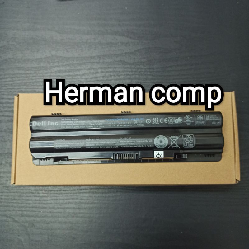Original Baterai Laptop Dell XPS 14 L401X 15 L501X L502X 17 L701X L702X  Type JWPHF J70W7 R795X WHXY3