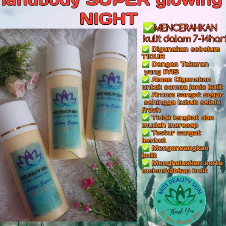 ☁ Dosting Hand Body Lotion Super Whitening Miss Beauty Skin Care Hbl Pemutih Original Dosis Tinggi ◙