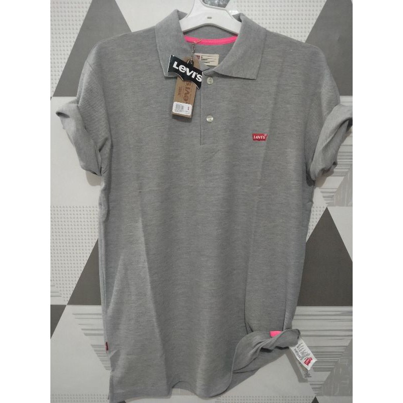 Baju Kaos Kerah Pria Casual Distro // kaos Polo Shirt Pria