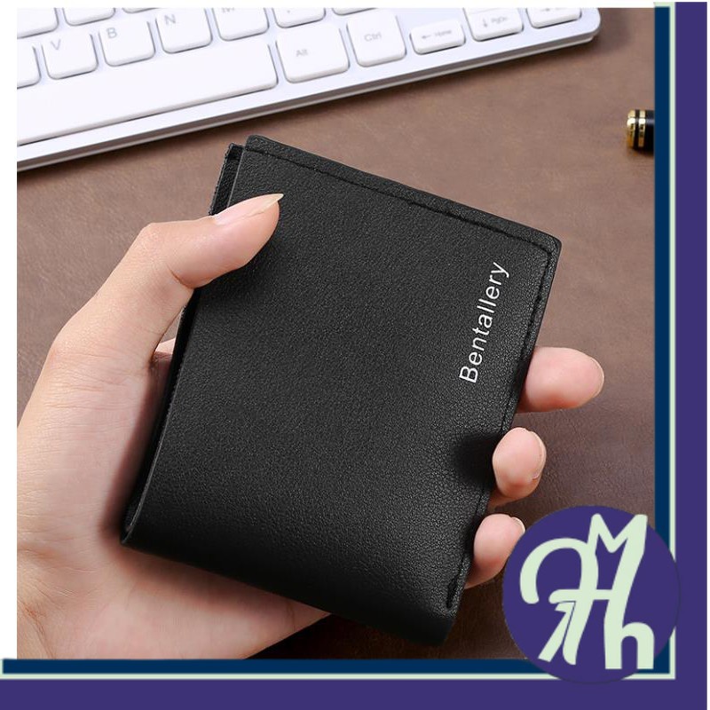 {HMN17} DOMPET PENDEK COWOK BALLERY Dompet Bahan Kulit Sintetis